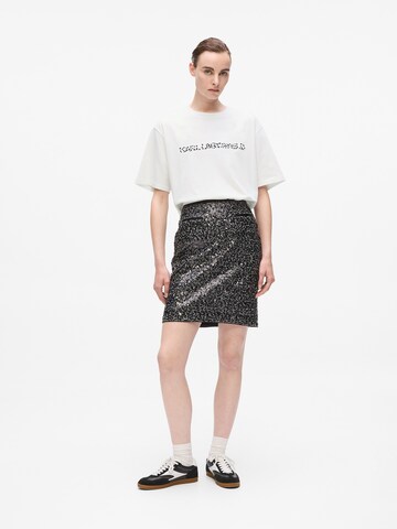 Karl Lagerfeld T-shirt i vit