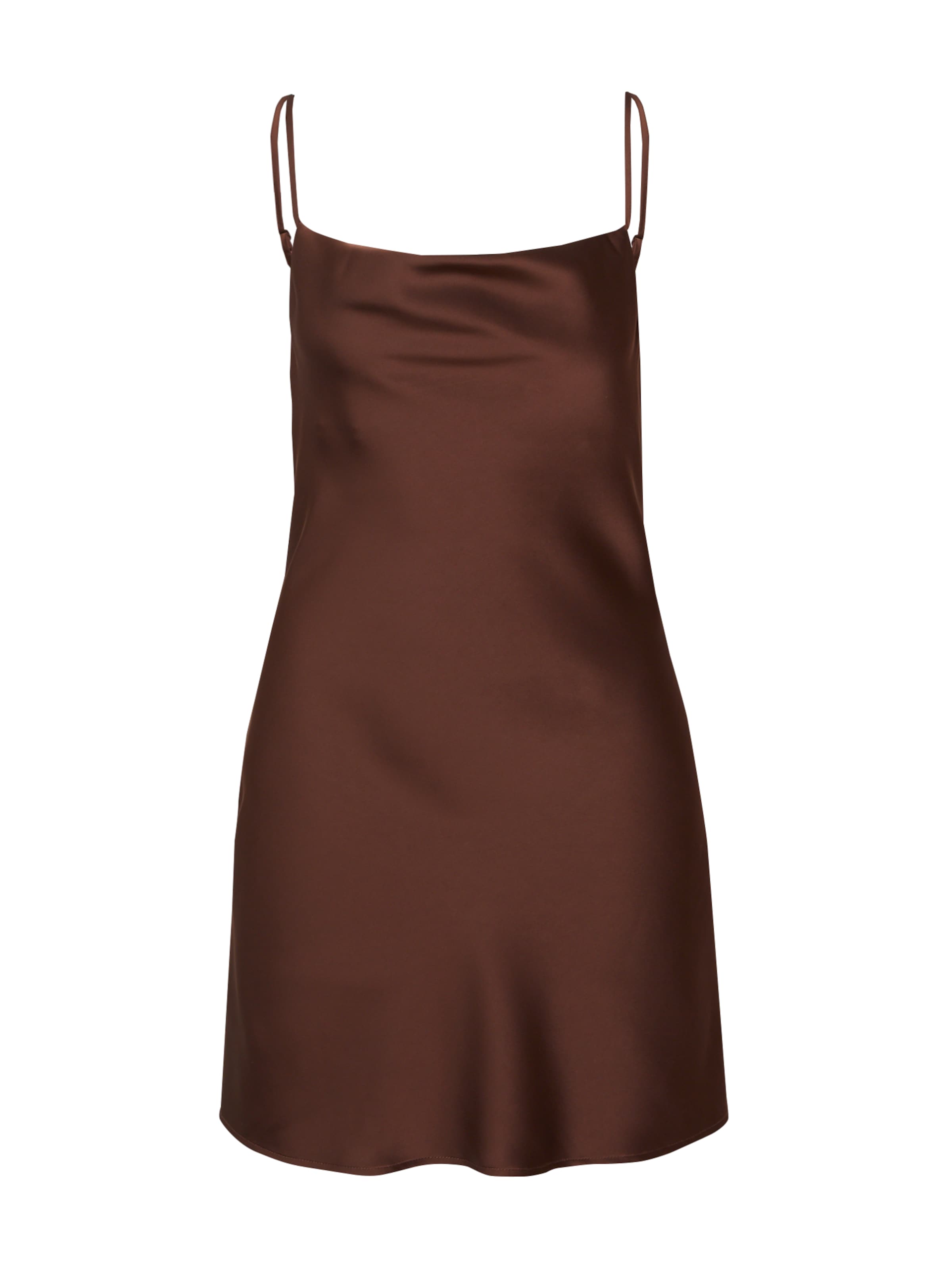 EDITED Šaty 'Jessie' - Hnedá: predná strana