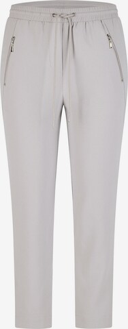 Lovely Sisters Regular Pleat-Front Pants 'Hermine' in Grey: front