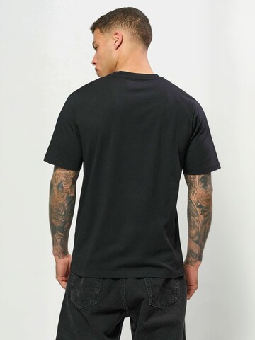 KAPPA - Regular Fit Top ' Logo Ialiso ' em preto: atrás