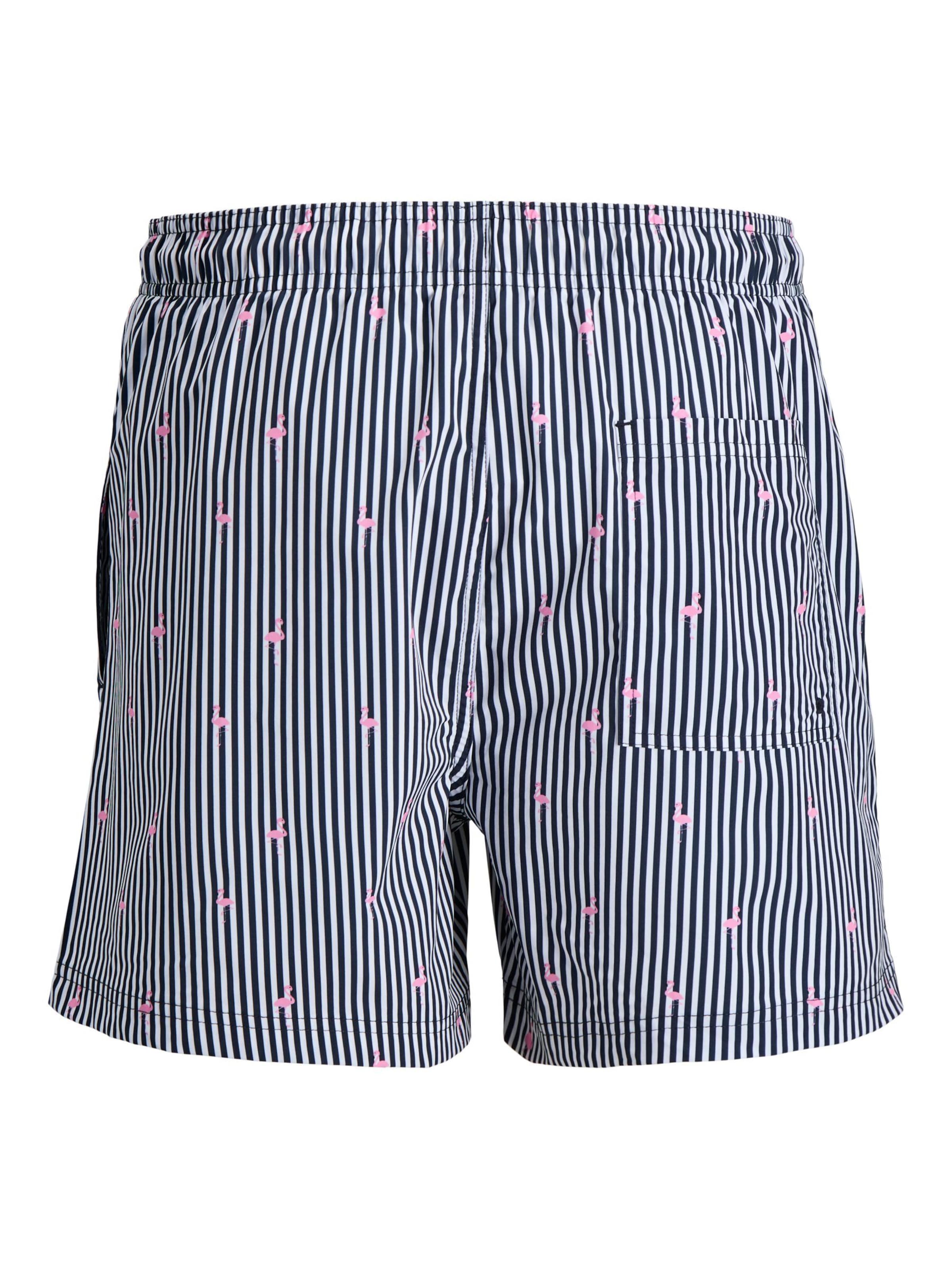 JACK & JONES Plavecké šortky 'JPSTMaui Breeze' – modrá