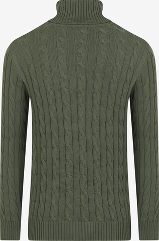 Pullover 'Benoit' di DENIM CULTURE in verde