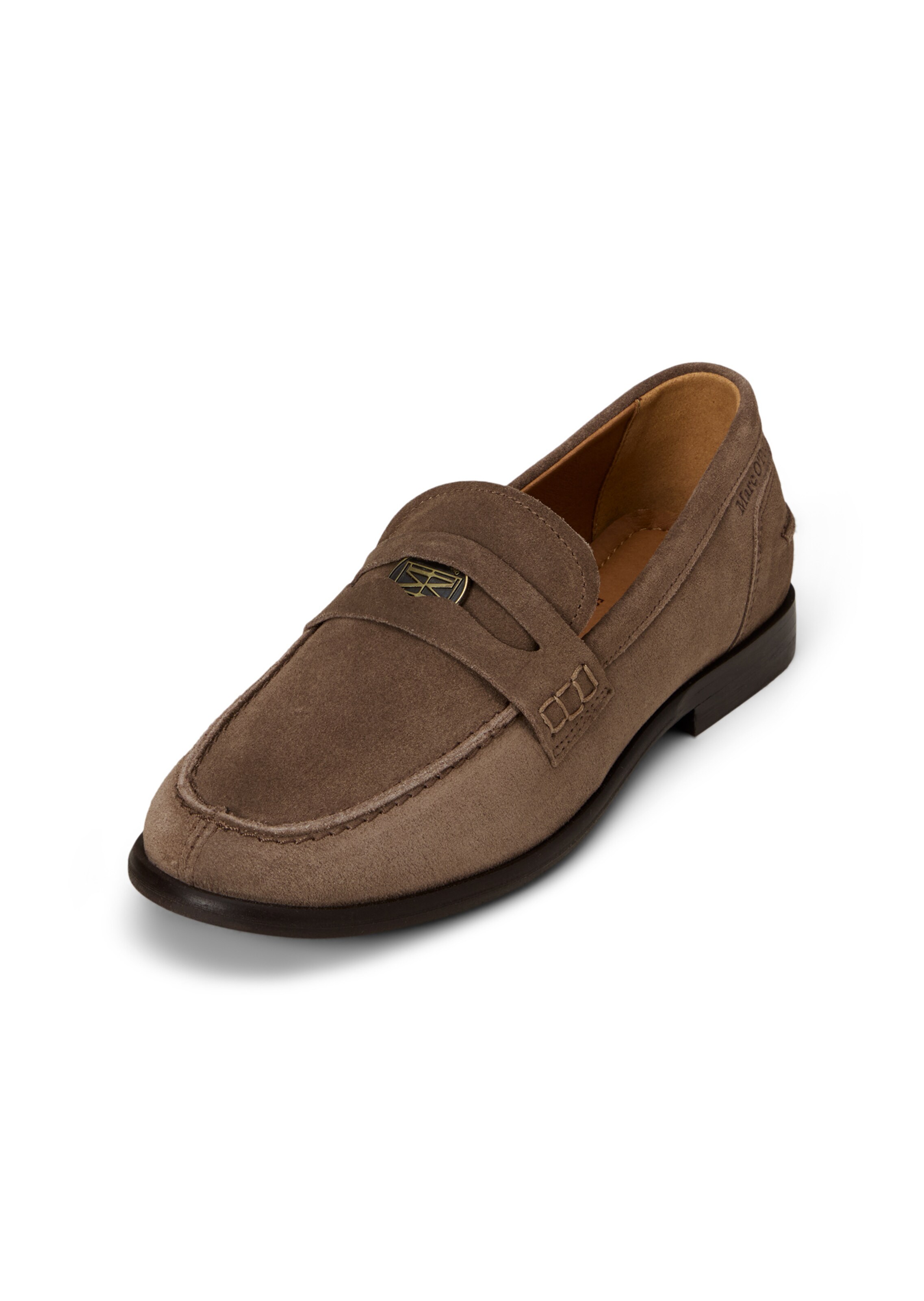 Marc O'Polo Slipper in Braun: Vorderseite