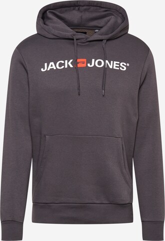 JACK & JONES Mikina - Čierna: predná strana