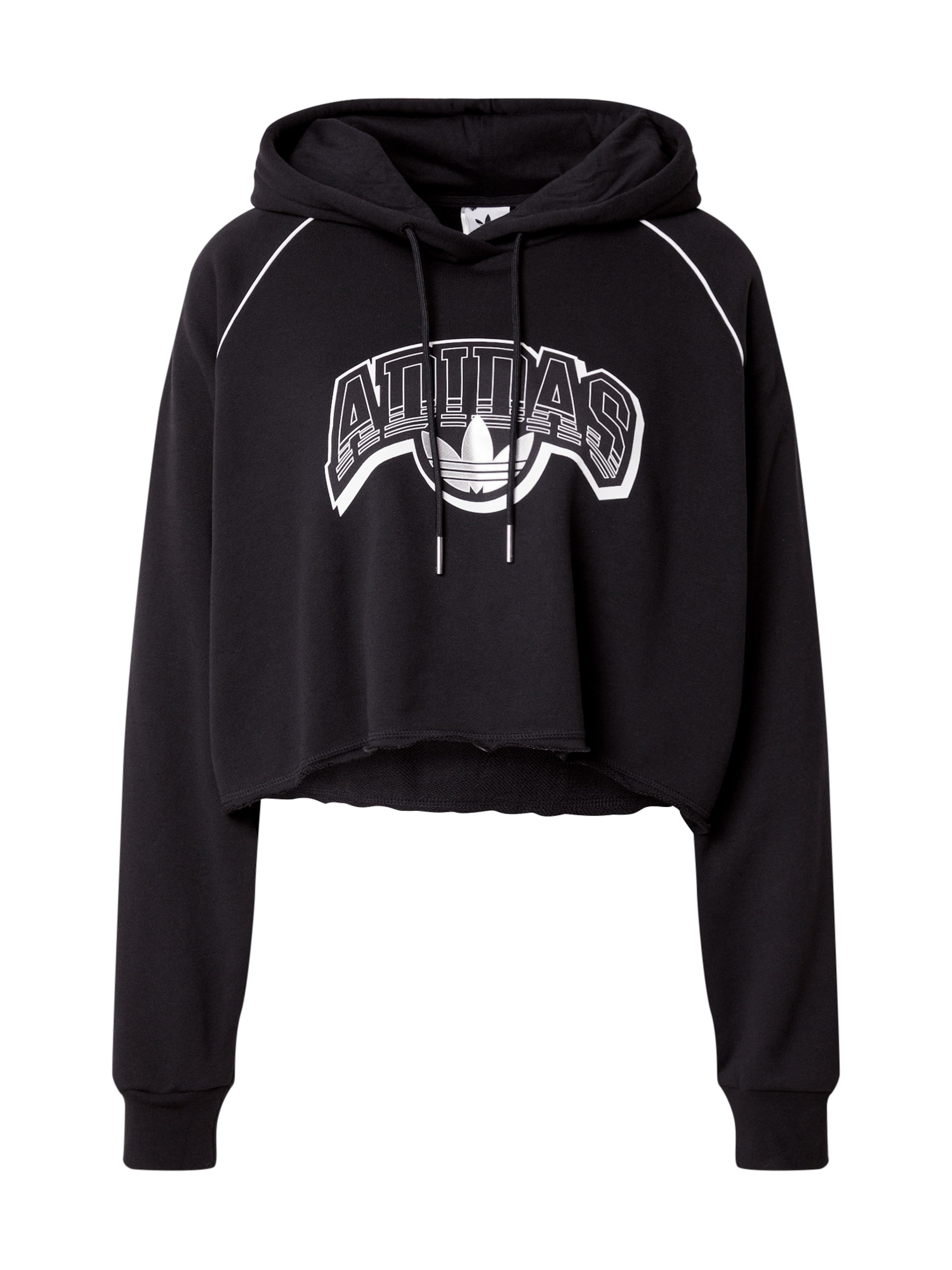 adidas originals sweatshirt with embroidered small logo black