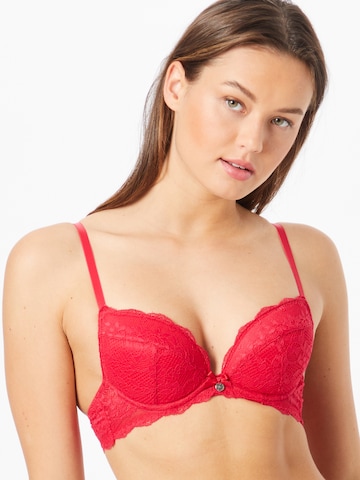 Push-up Soutien-gorge 'MOLLIE' Boux Avenue en rouge : devant