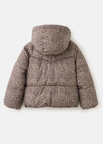 MANGO KIDSZimska jakna 'ANORAK TINAP' - smeđa boja