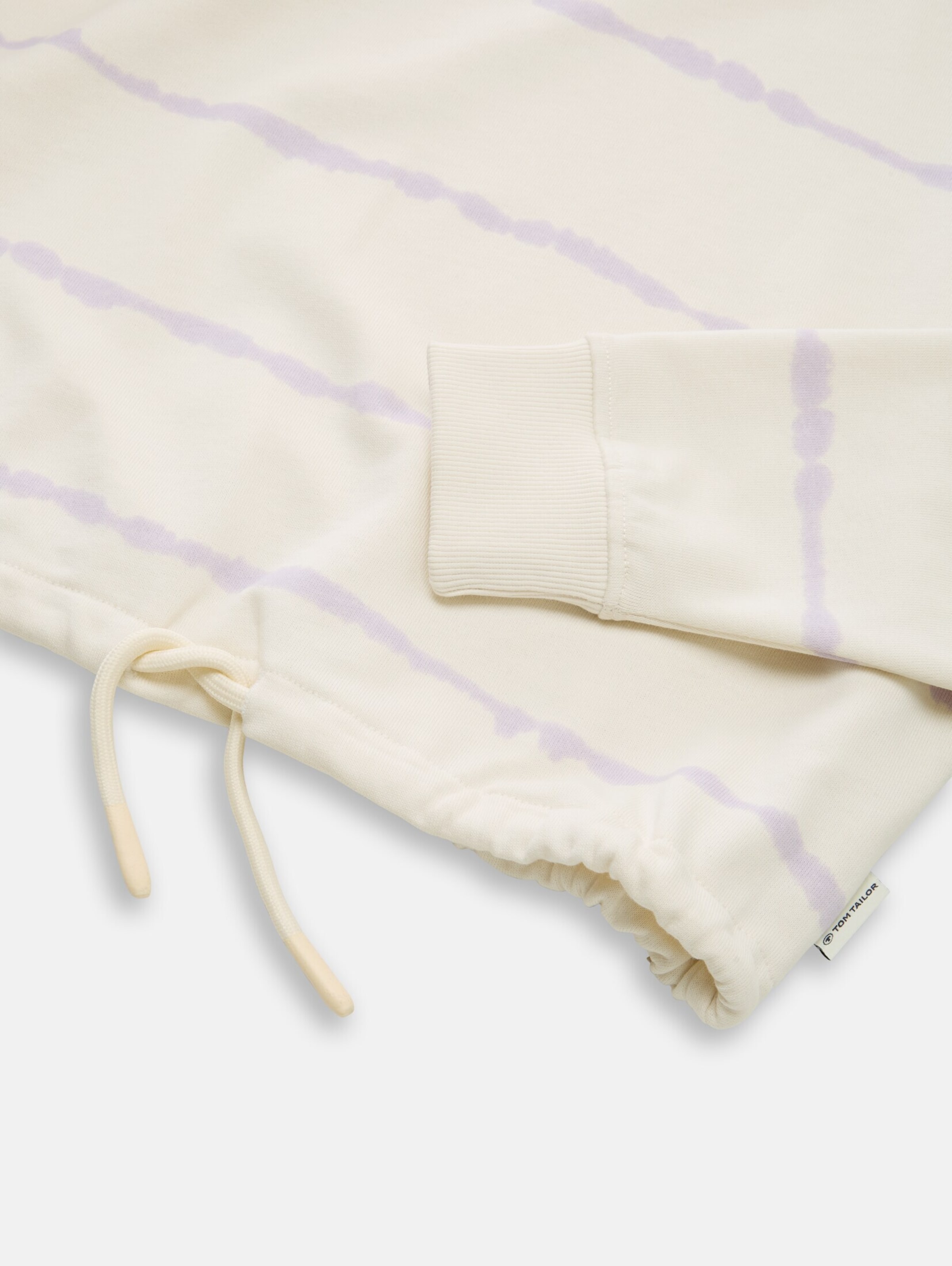 TOM TAILOR Sweatshirt in Beige