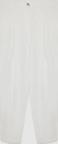 Wide Leg Pantalon Dilvin en blanc : devant