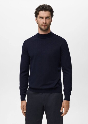 MANGO MAN Sweater 'Willym' in Blue: front