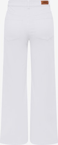 ONLY Wide Leg Hose 'Madison' in Weiß