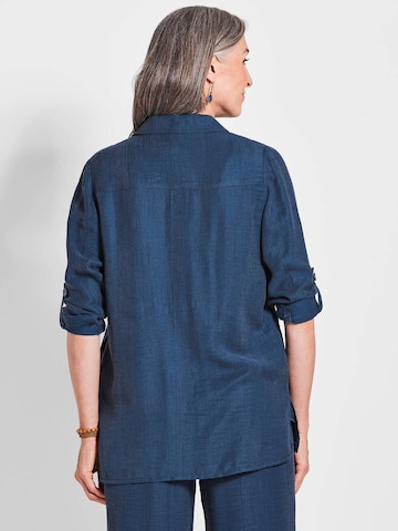 Goldner Blouse in Blauw
