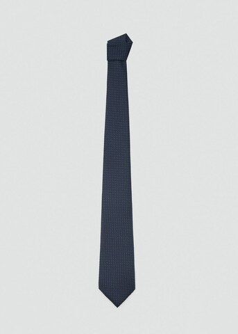 MANGO MAN Tie 'Point8' in Blue