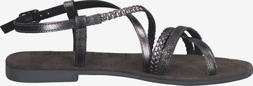 Sandales à lanières TAMARIS en gris