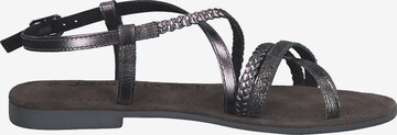 TAMARIS Strap Sandals in Grey