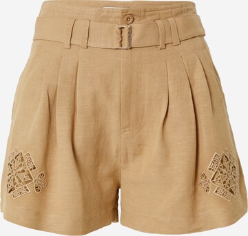 Ipekyol Regular Shorts in Beige: predná strana