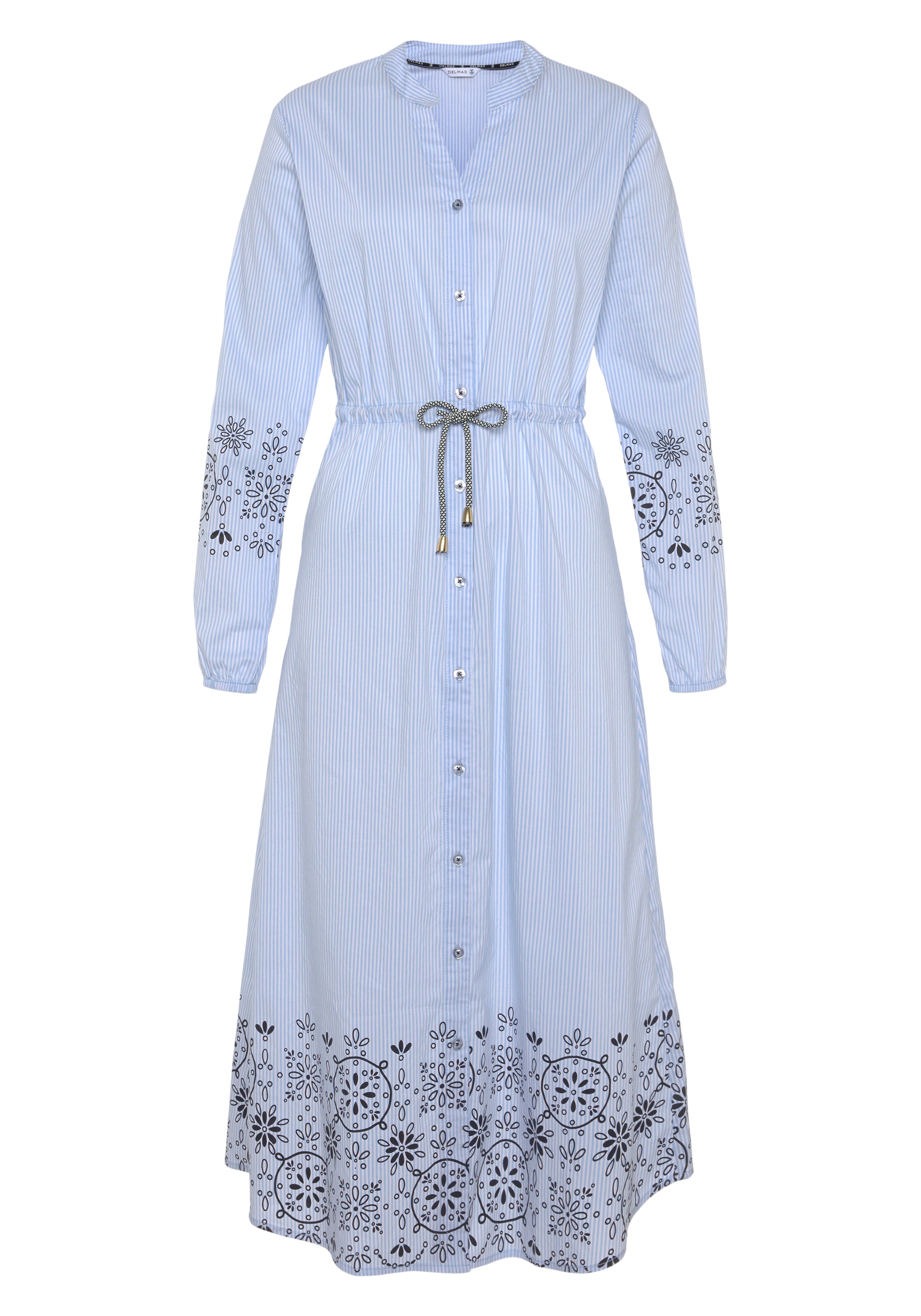 DELMAO Kleid in Blau: Vorderseite