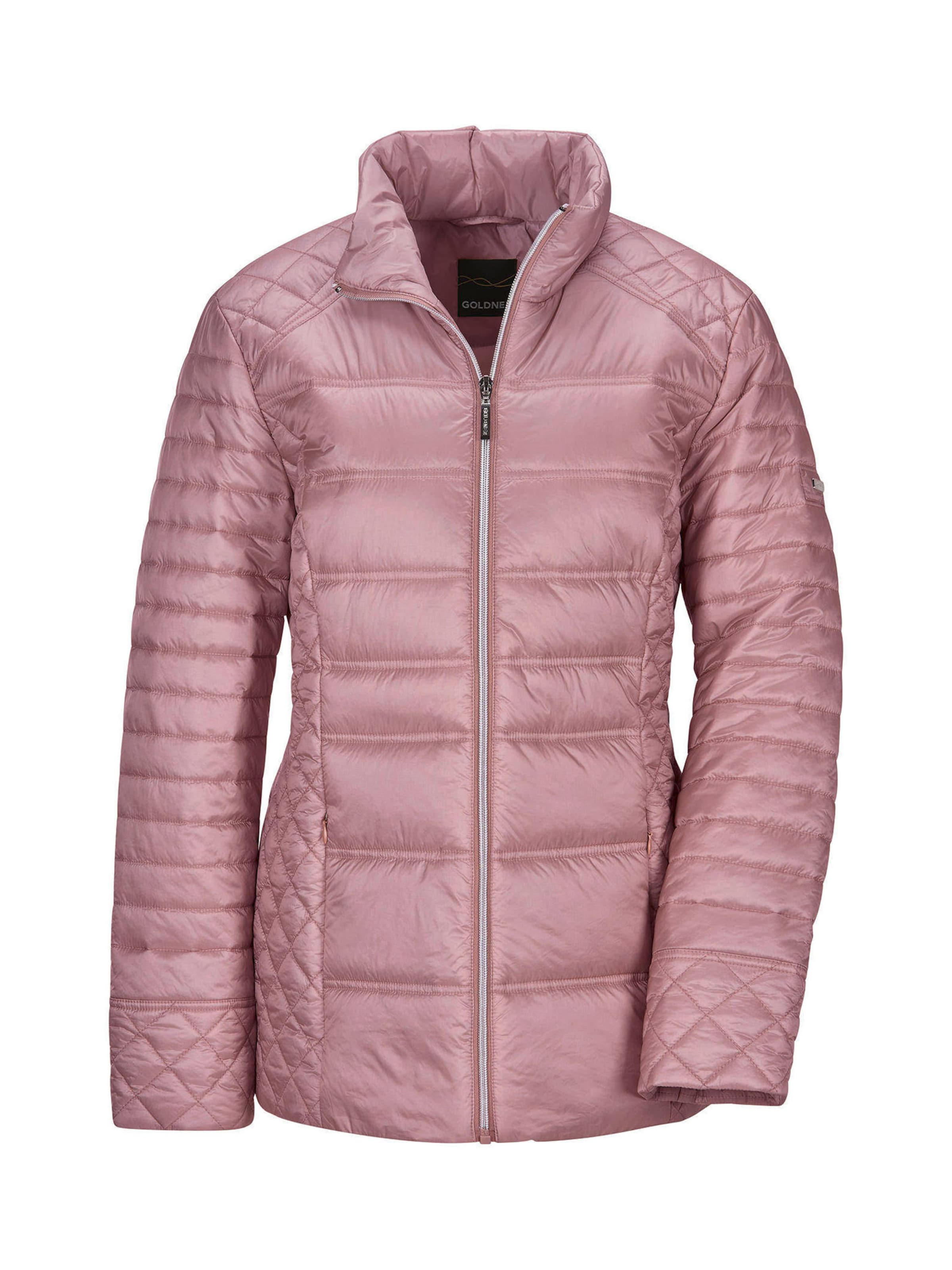 Veste mi-saison Goldner en rose : devant