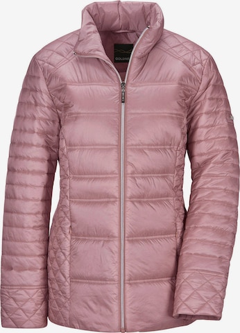 Veste mi-saison Goldner en rose : devant