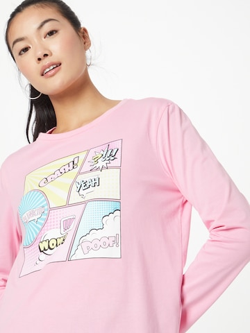 PIECES Shirt 'SUNNY' in Pink