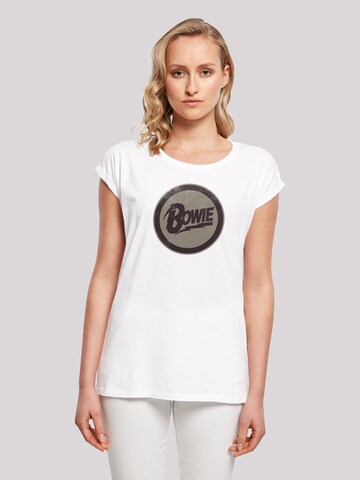T-shirt F4NT4STIC en blanc : devant