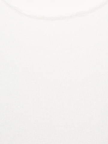 MANGO Top z naramnicami 'HERNAN' | bela barva