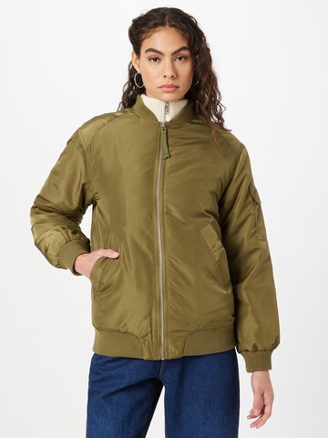 Global Funk Between-Season Jacket in Green: front