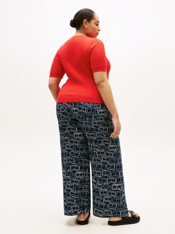 Tommy Hilfiger Curve Pulover | oranžna barva