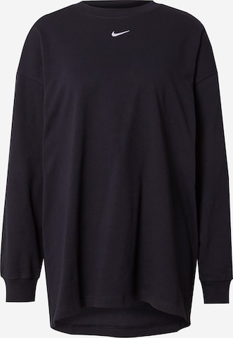 Nike SportswearMajica - crna boja: prednji dio