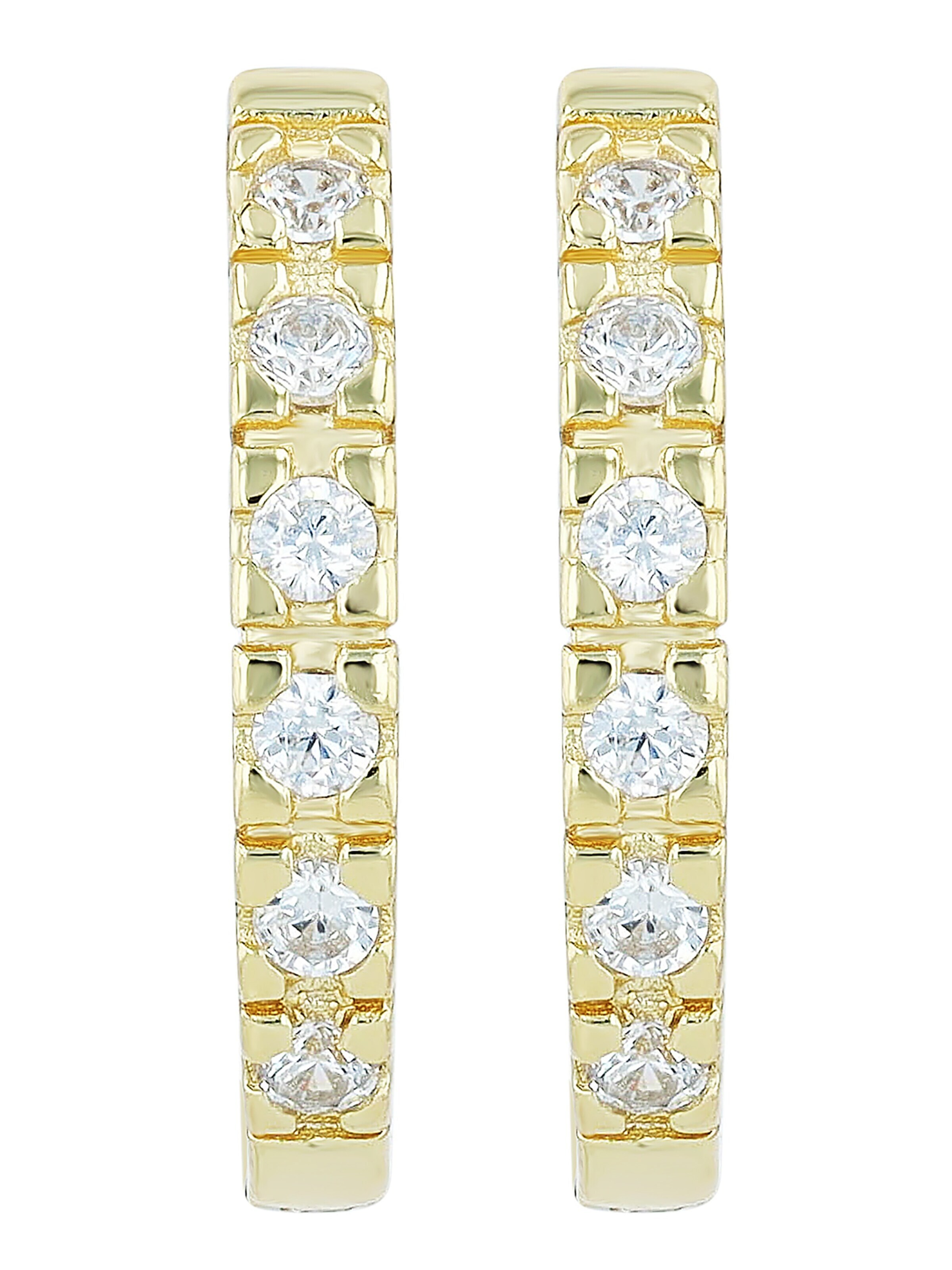 Akzent Earrings 'vergoldet' in Gold