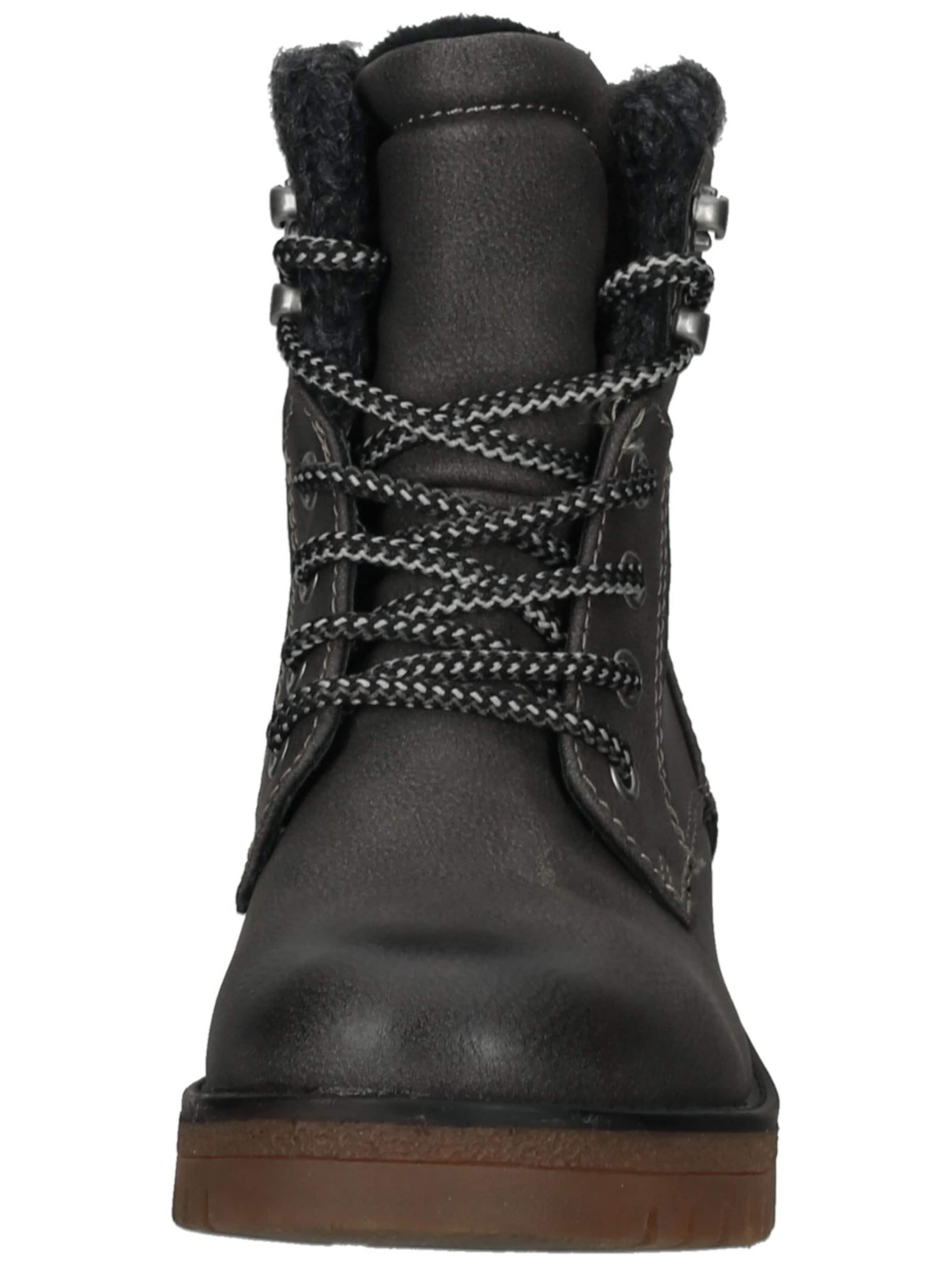 TOM TAILOR Ботинки на шнуровке в Серый