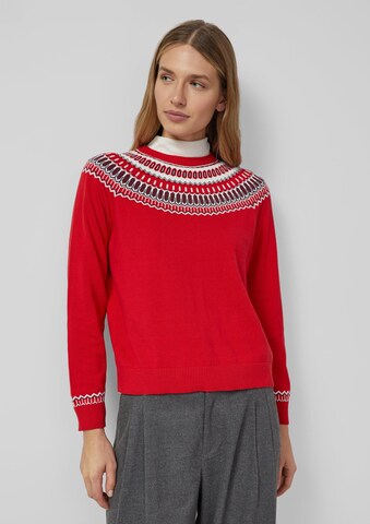 Pull-over s.Oliver en rouge : devant