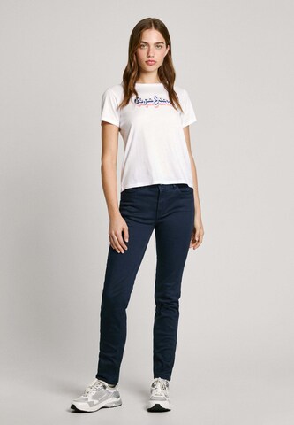 Pepe Jeans Slimfit Jeans ' THELMA ' in Blauw
