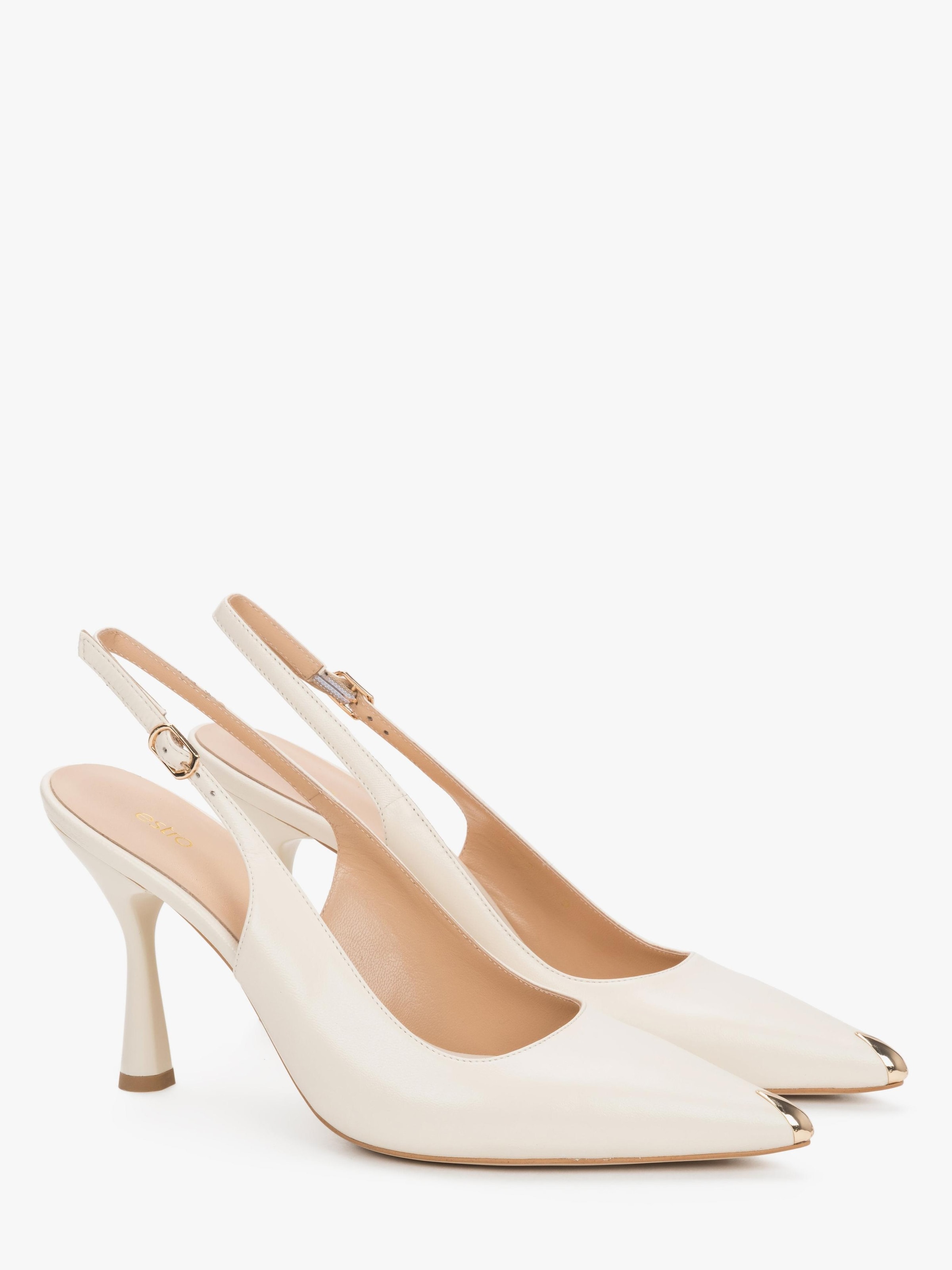 Estro - Zapatos destalonado '317-1322' en beige