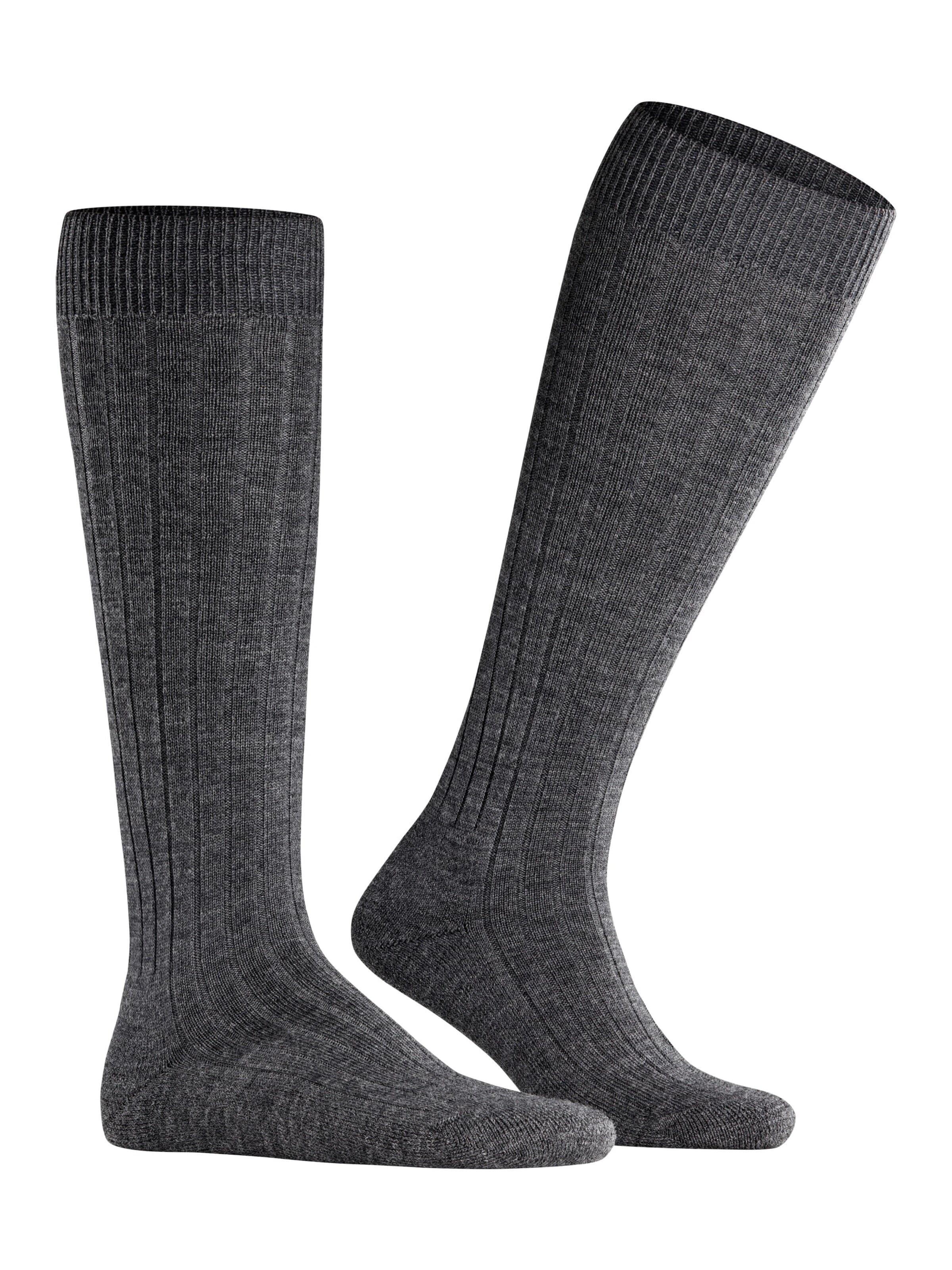 FALKE Knee High Socks 'Teppich im Schuh' in Grey