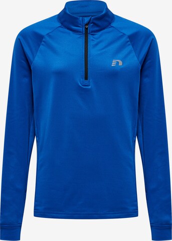 Sweat de sport Newline en bleu : devant