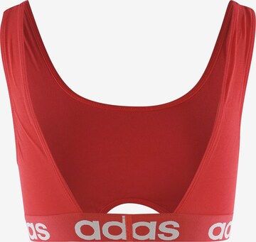 Bustier Soutien-gorge ' SCOOP BRALETTE ' ADIDAS SPORTSWEAR en rouge