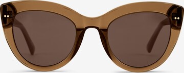 Kapten & Son - Óculos de sol 'Sofia Transparent Caramel Brown' em castanho