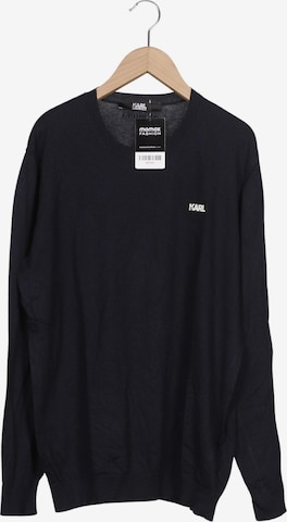 Karl Lagerfeld Pullover L in Blau: Vorderseite