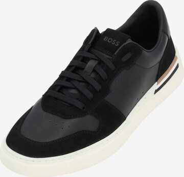 HUGO Lace-Up Shoes '50517303' in Black: front