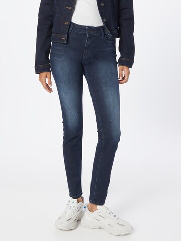 REPLAY Skinny Jeans 'LUZIEN' in Blauw: voorkant