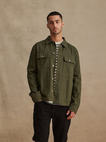 DAN FOX APPAREL Between-Season Jacket 'Tizian' in Green: front