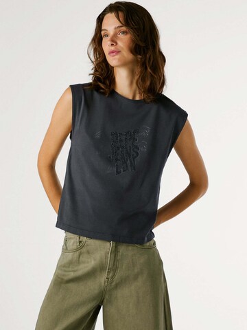 Maglietta 'Beria' di Pepe Jeans in grigio: frontale