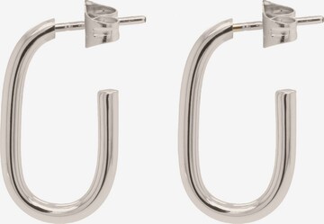 24Kae Earrings in Silver: front