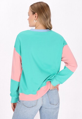 MYMO Sweatshirt 'Back To School' in Pink