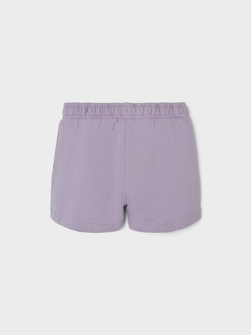 Regular Pantalon 'DEMI' NAME IT en violet
