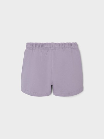 NAME IT Regular Pants 'DEMI' in Purple