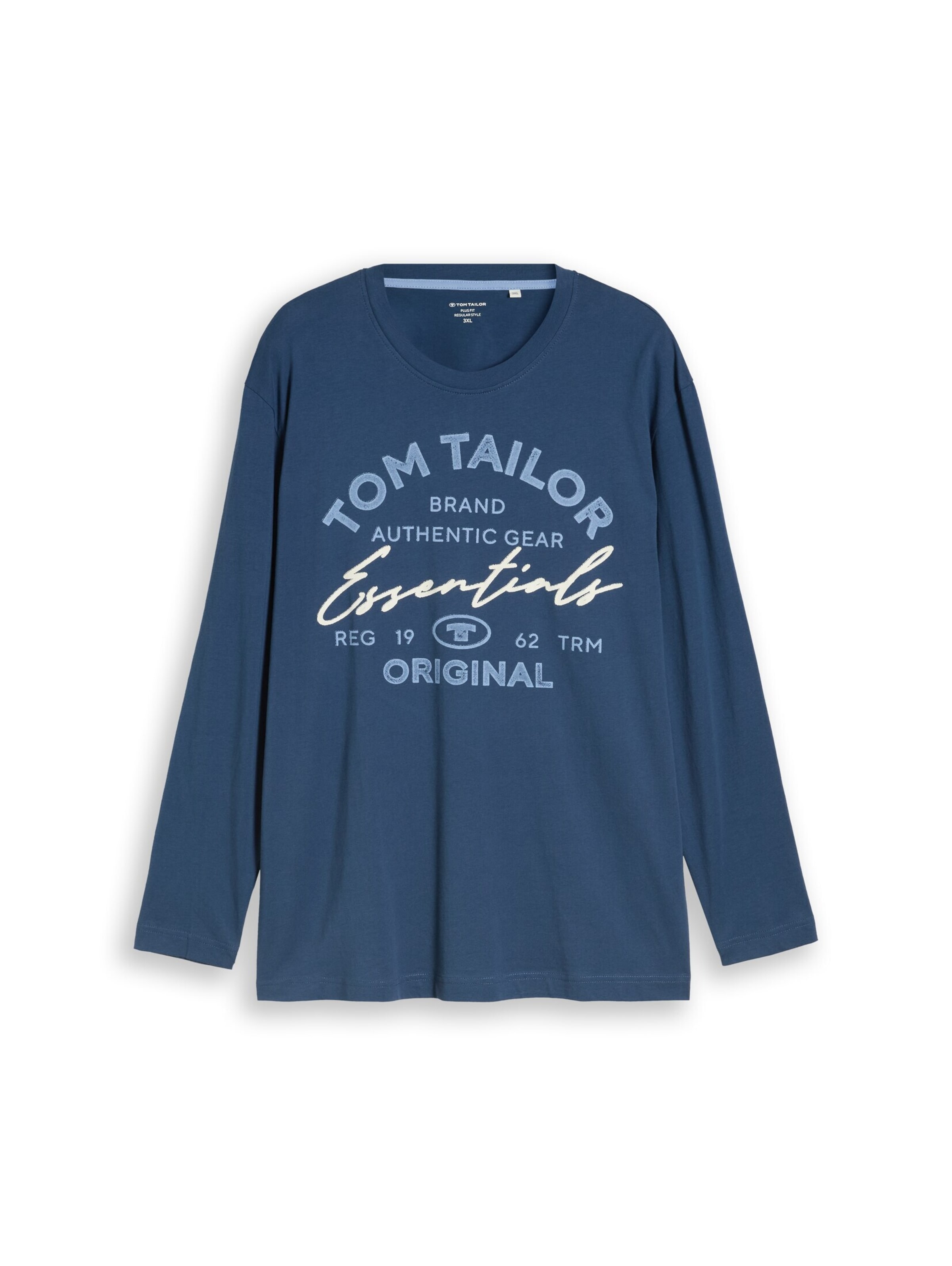 TOM TAILOR Men + Shirt in Blue: front