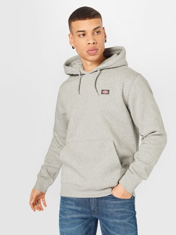 DICKIES Sweatshirt 'Oakport' in Grijs: voorkant