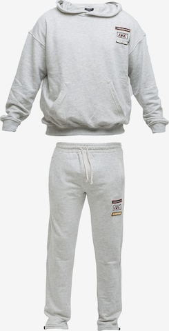 Survêtement Tom Barron en gris : devant